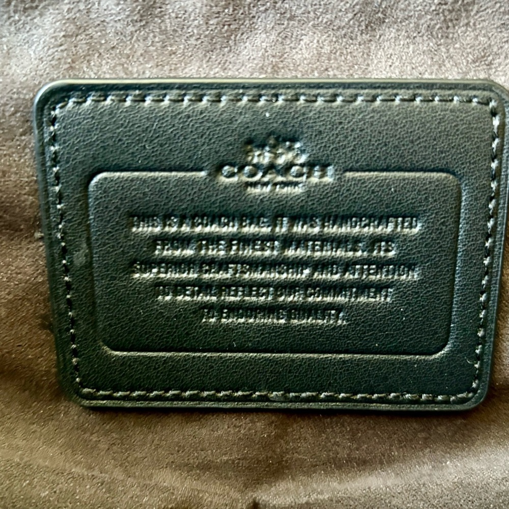 Coach Metropolitan Commuter Leather Bag - Picture 8 of 9